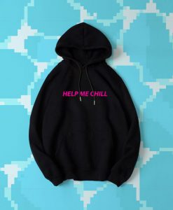 VAPORWAVE HELP ME CHILL Hoodie GT01