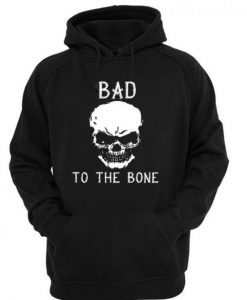 Bad to the bone Skull Hoodie FD29N