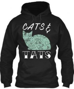 Cats Kitty Tats Hoodie FD2D