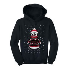 Cute Christmas Penguin Hoodie EL6D